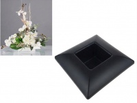 Doniczka do kompozycji CORDOBA 17x17 cm - GRAFITOWA