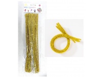 Druciki kreatywne wyciory, wyciorki 30 cm METALIZOWANE 30 szt