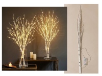 Drzewko LED na baterie BRZOZA ciepły biały 70 cm