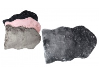 Dywanik, chodniczek FUTRZANY 84x55 cm MIX KOLOR