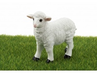 Figurka baranek wielkanocny mix 12x10,5 cm - 1 szt