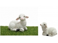 Figurka baranek wielkanocny mix 7x6 cm - 1 szt