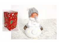 Figurka ceramiczna DZIEWCZYNKA LED 15x9x8 cm MIX WZORÓW