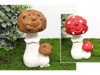 k Figurka ceramiczna GRZYB mix 22 cm