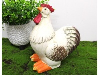 Figurka ceramiczna KOGUT 26x24,5x15 cm