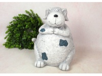 Figurka ceramiczna PIES okrągły 35x28x26 cm