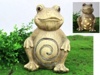 Figurka ceramiczna SOLARNA ŻABA 23x17x14 cm