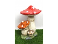 Figurka ceramiczna TRZY MUCHOMORY 42 cm 
