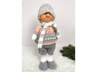 Figurka dziecko ZIMOWE 45 cm