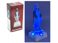 Figurka MARYJA plastikowa LED 18x8x8 cm