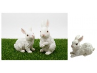 Figurka zając wielkanocny mix 4x7 cm - 1 szt