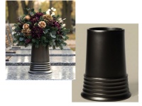 Flakon CMENTARNY znicz 24x12x18,5 cm - GRAFIT