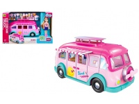 Food Truck z lalką i akcesoriami w kartonie 34x22x13 cm