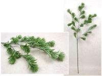 Gałązka ala OSET silikonowy wys. 82 cm, 4 ramiona OMSZONA zielona