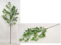 Gałązka ASPARAGUS 4 ramiona, wys. 90 cm - ZIELONA