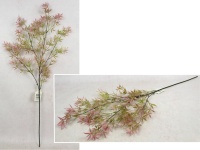 Gałązka ASPARAGUS 4 ramionba, wys. 90 cm - różowa