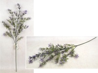 Gałązka ASPARAGUS 4 ramiona, wys. 90 cm - fioletowa