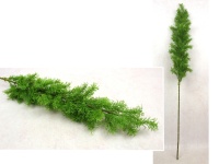 Gałązka CYPRYS silikonowy  wys. 96 cm ZIELONA