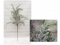 Gałązka dekoracyjna wys.76 cm posypana śniegiem i brokatem