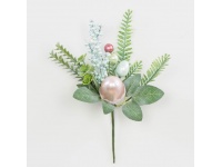 Gałązka dekoracyjna WIELKANOCNA perłowa 23 cm - 1 szt