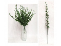 Gałązka EUKALIPTUS 38 cm ZIELONA ciemna
