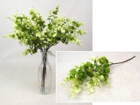 Gałązka EUKALIPTUS wys. 50 cm ZIELONA z jasnymi końcami - 1 szt