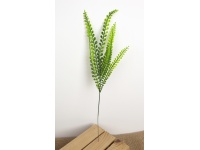 Gałązka ozdobna na piku PEREŁKOWIEC 43 cm (6 liści) - 1 szt