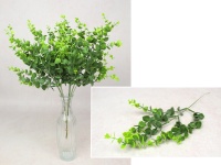 Gałązka ozdobna na piku EUKALIPTUS zielony 42 cm - 1 szt