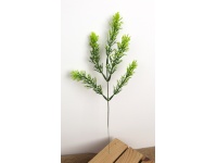 Gałązka ozdobna na piku TUJA zielona cieniowana 37 cm - 1 szt