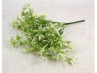 Gałązka ROZMARYN wys. 32 cm, 5 łodyg ZIELONA z białymi końcówkami