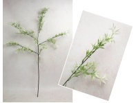 Gałązka ROZMARYN wys. 85 cm ZIELONA z białymi końcówkami