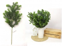 Gałązka silikonowa PE ŚWIERK wys. 47 cm ZIELONA