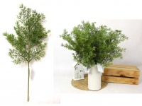 Gałązka silikonowa PE TUJA wys. 47 cm ZIELONY