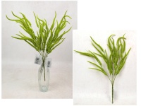 Gałązka TRAWA WODNA wys. 44 cm, 5 łodyg ZIELONA jasna