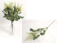 Gałązka WISTERIA wys. 45 cm BIAŁA - 1 szt