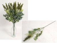 Gałązka WISTERIA wys. 45 cm ZIELONA ciemna - 1 szt
