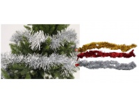 Girlanda, łańcuch choinkowy 2 m średnica 8 cm MIX KOLOR - 1 szt