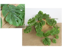 Girlanda MONSTERA 120 cm (25 liści silikonowych 15-7 cm) - 1 szt