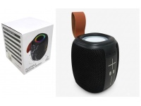 Głośnik bluetooth IPX4 TUBA 13x12x10 cm - CZARNY