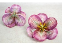 Główka kwiatowa HIBISKUS 3D 13 cm RÓŻOWY