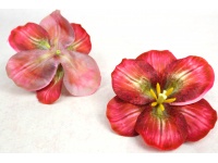 Główka kwiatowa HIBISKUS 3D 13 cm CZERWONY