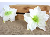 Główka kwiatowa MAGNOLIA 14 cm LIMONKOWO-ZIELONA