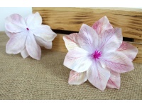 Główka kwiatowa MAGNOLIA 3D 14 cm PUDROWY RÓŻ
