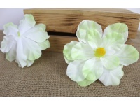 Główka kwiatowa MAGNOLIA 3D 16 cm LIMONKOWA
