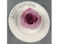 Główka kwiatowa RÓŻA średnica kwiatu 10 cm FIOLETOWA