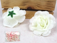 Główka RÓŻA 15x6 cm BIAŁA - 1 szt