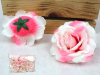 Główka RÓŻA 15x6 cm RÓŻOWA cieniowana - 1 szt