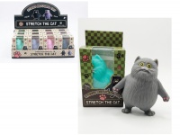 Gniotek antystresowy KOT 8,5x6x4 cm MIX KOLOR - 1 szt