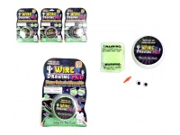 Gniotek, masa plastyczna ROZCIĄGLIWA, nie brudząca, świecąca w ciemności na blistrze 17x11,5 cm