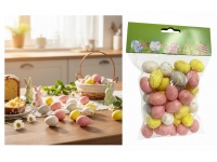 Jajka styropianowe nakrapiane pozłacane kpl ok. 50 szt